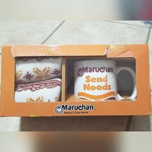 Maruchan Send Noods Mug & Socks Gift Set